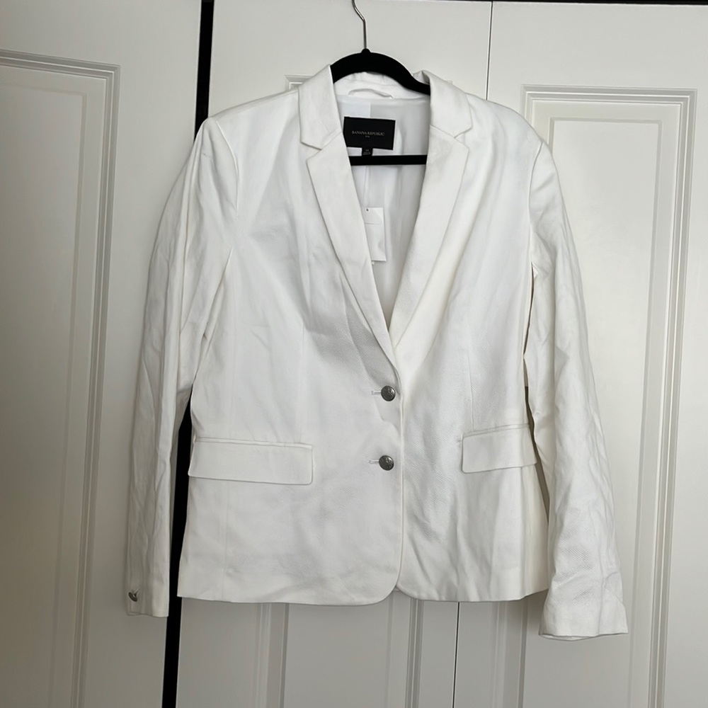 NWT White Banana Republic Blazer